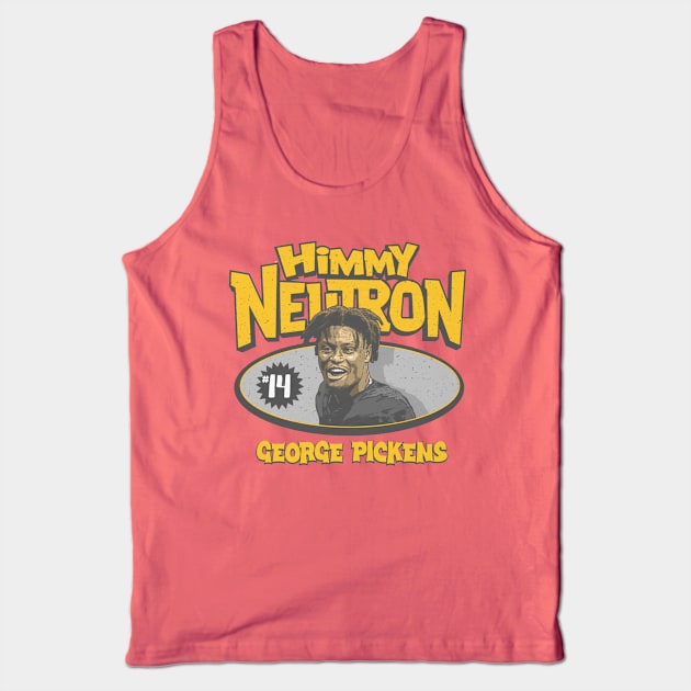 George Pickens Pittsburgh Himmy Neutron Tank Top by ClarityMacaws